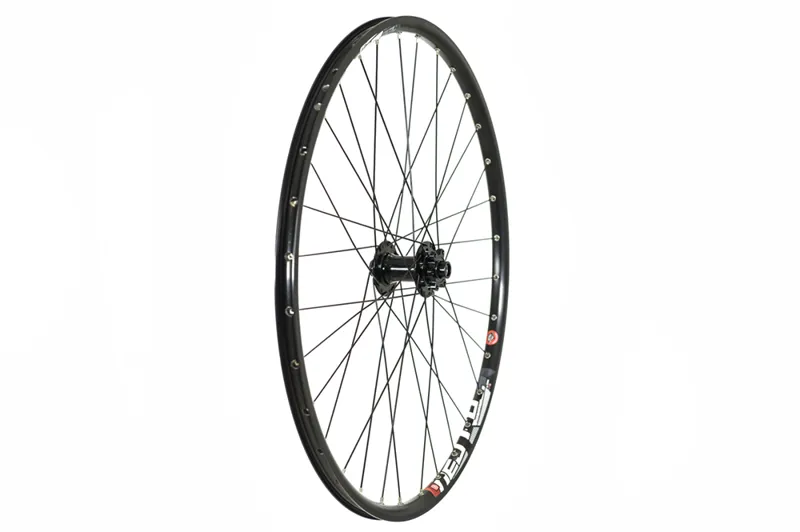 Raleigh 29 inch 15mm Mach1 Neuro Bolt Thru Front Disc Wheel - Black