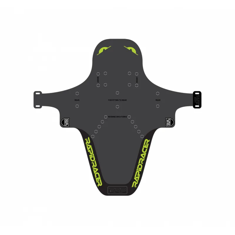 Rapid Racer Products RRP EnduroGuard Front MTB Mudguard - Neon Green