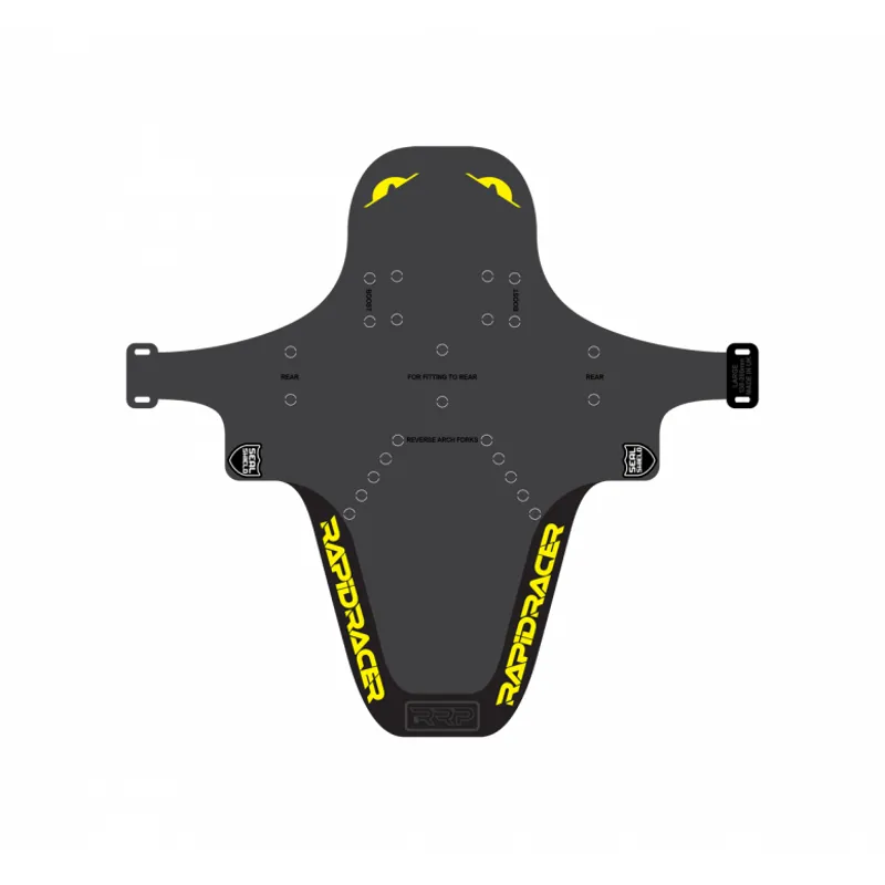 Rapid Racer Products RRP EnduroGuard Front MTB Mudguard - Yellow