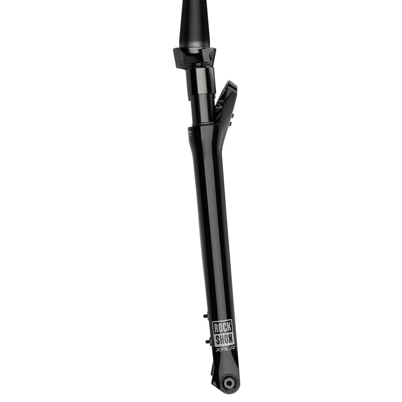 RockShox Fork Rudy Ultimate Race Day XPLR Crown 700c 12x100 45 Offset Tapered SoloAir 30mm - Gloss Black-3