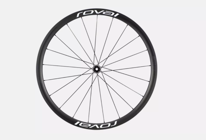Roval Alpinist CLX II 700c Front Wheel - Satin Carbon/Gloss White-1