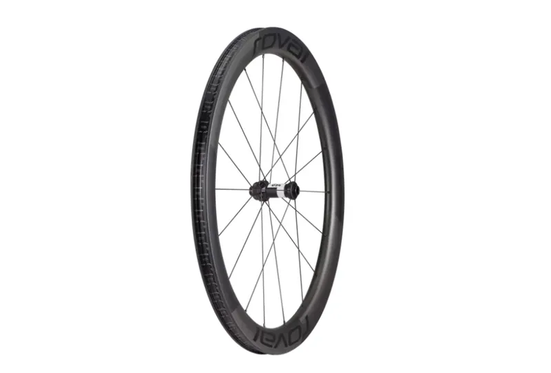 パーツ ROVAL RAPIDE CL II FRONT Roval Rapide CL II 700c Front Road Wheel - Satin Carbon/Black