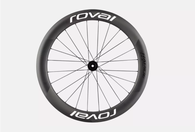 Roval Rapide CLX II 700c Rear Wheel - Satin Carbon/Gloss White-1
