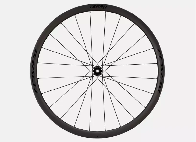 Roval Terra CLX II 700c Rear Wheel - Satin Carbon/Gloss Black-1