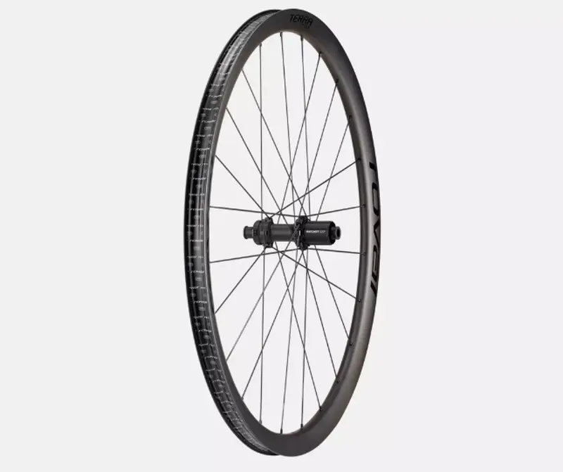 Roval Terra CLX II 700c Rear Wheel Satin Carbon Gloss Black