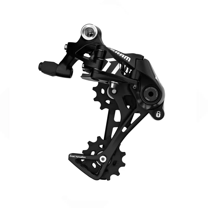 SRAM Apex1 Black Long Cage 11-Speed Rear Derailleur - Black