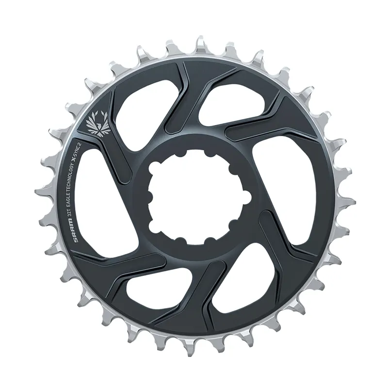 SRAM Chainring X-Sync 2 Direct Mount 6mm Offset Eagle - Lunar/Polar Grey