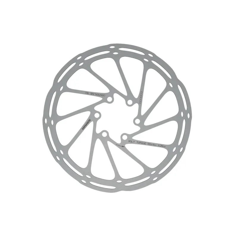 SRAM Rotor Centerline 140mm Rounded - Silver