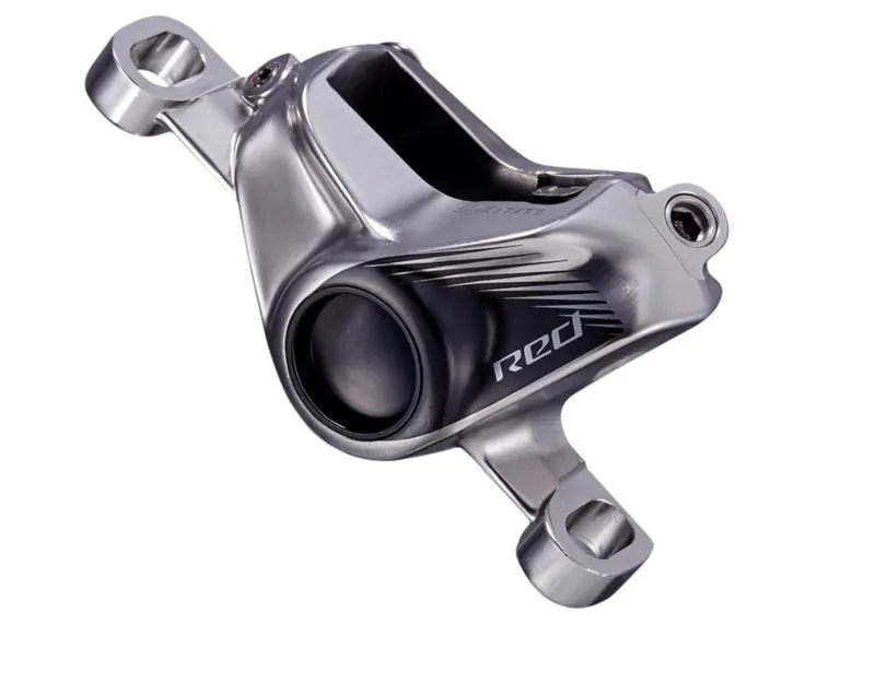 Shop Soiled: SRAM Disc Brake Caliper Assembly Red eTap HRD PM Front/Rear Falcon Grey
