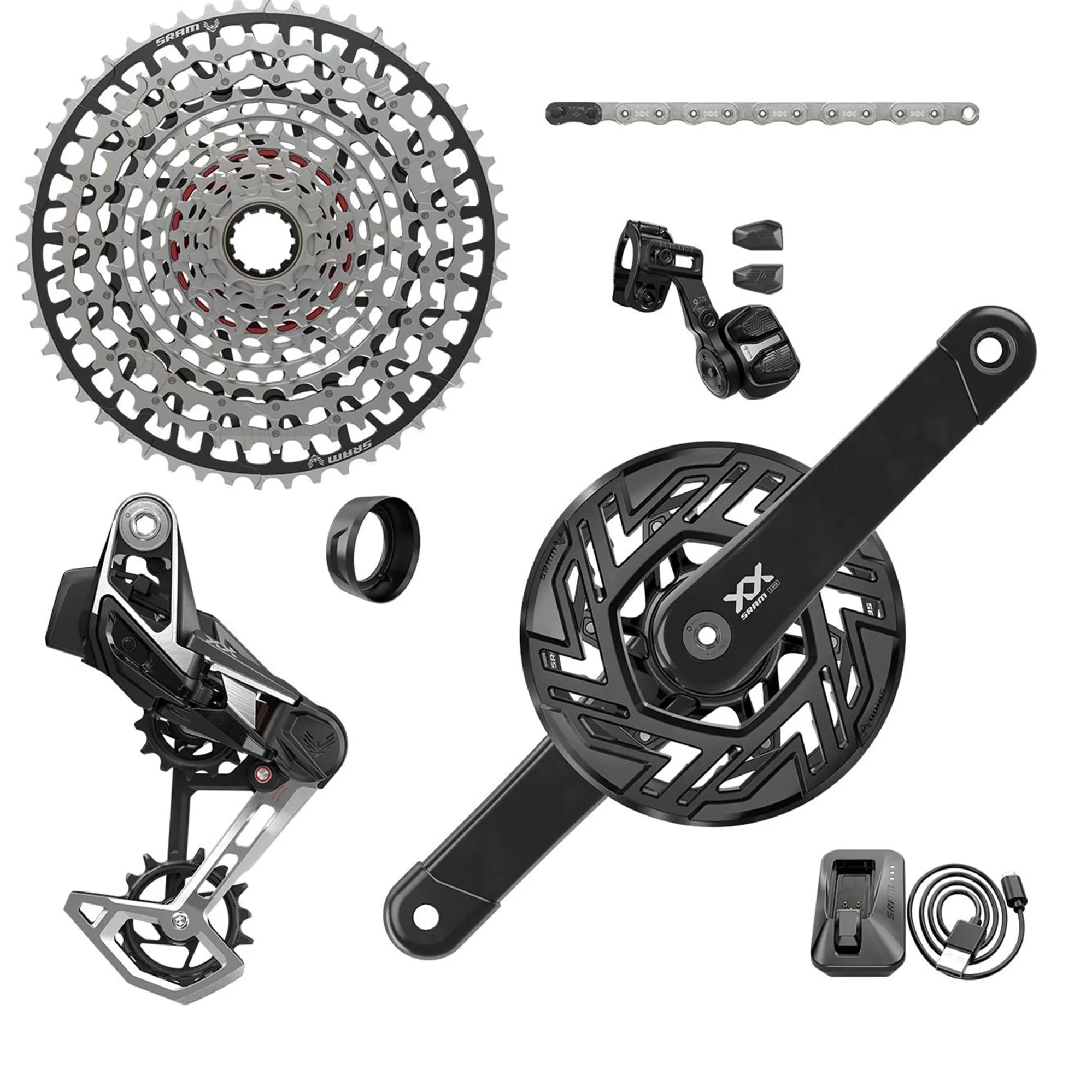 SRAM XX T-Type Eagle E-MTB Brose Transmission AXS Groupset