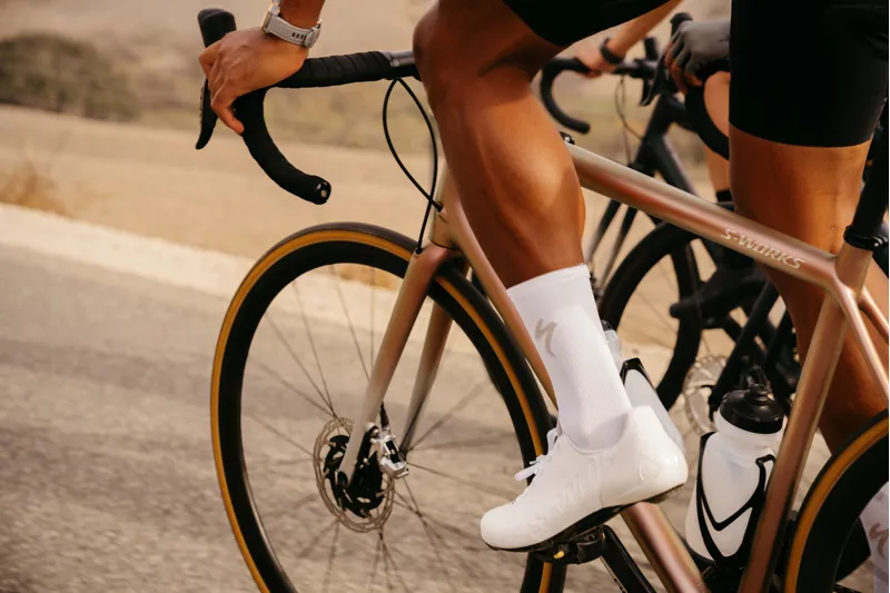 S-Works 7 Lace Road Cycling Shoes - White-2