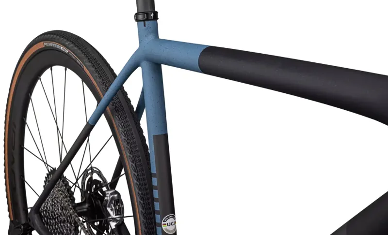 2023 S-Works Crux Cyclocross Bike - Satin Metallic Dark Navy/Mystic - 61cm-6