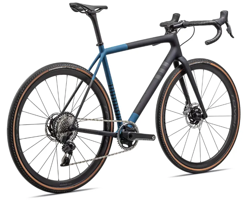2023 S-Works Crux Cyclocross Bike - Satin Metallic Dark Navy/Mystic - 61cm-5