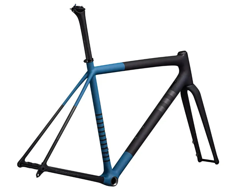 2023 S-Works Crux Cyclocross Bike Frameset - Satin Metallic Dark Navy - 56cm-7