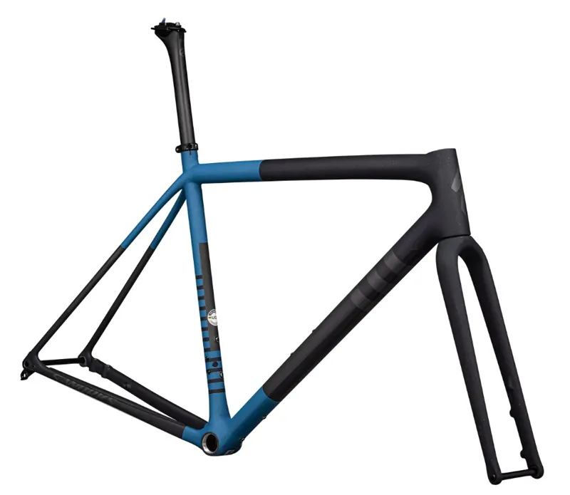 2023 S Works Crux Cyclocross Bike Frameset Satin Metallic Navy