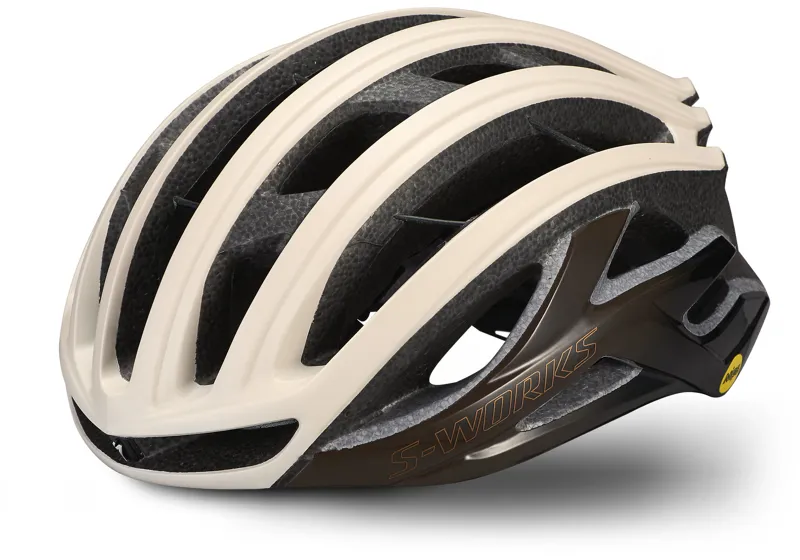 S-Works Prevail II Vent Road Cycling Helmet - Matte Sand/Gloss Dopio