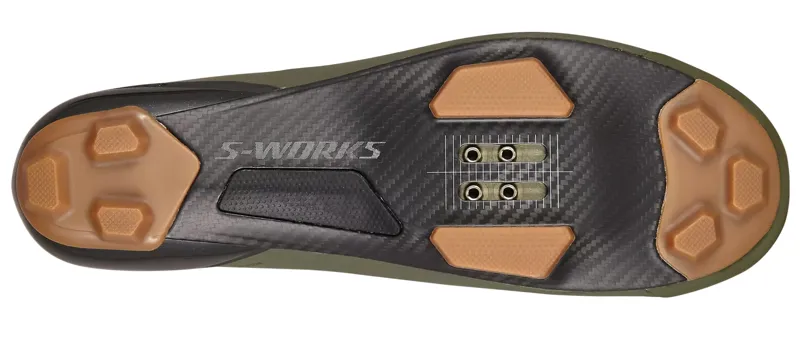 S-Works Recon Mountain Bike Shoes - Oak Green/Dark Moss Green - Size 40-2