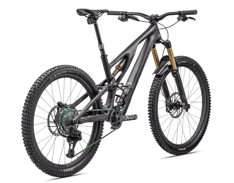 2023 S-Works Stumpjumper Evo Mountain Bike - Satin Carbon/Liquid Black-2