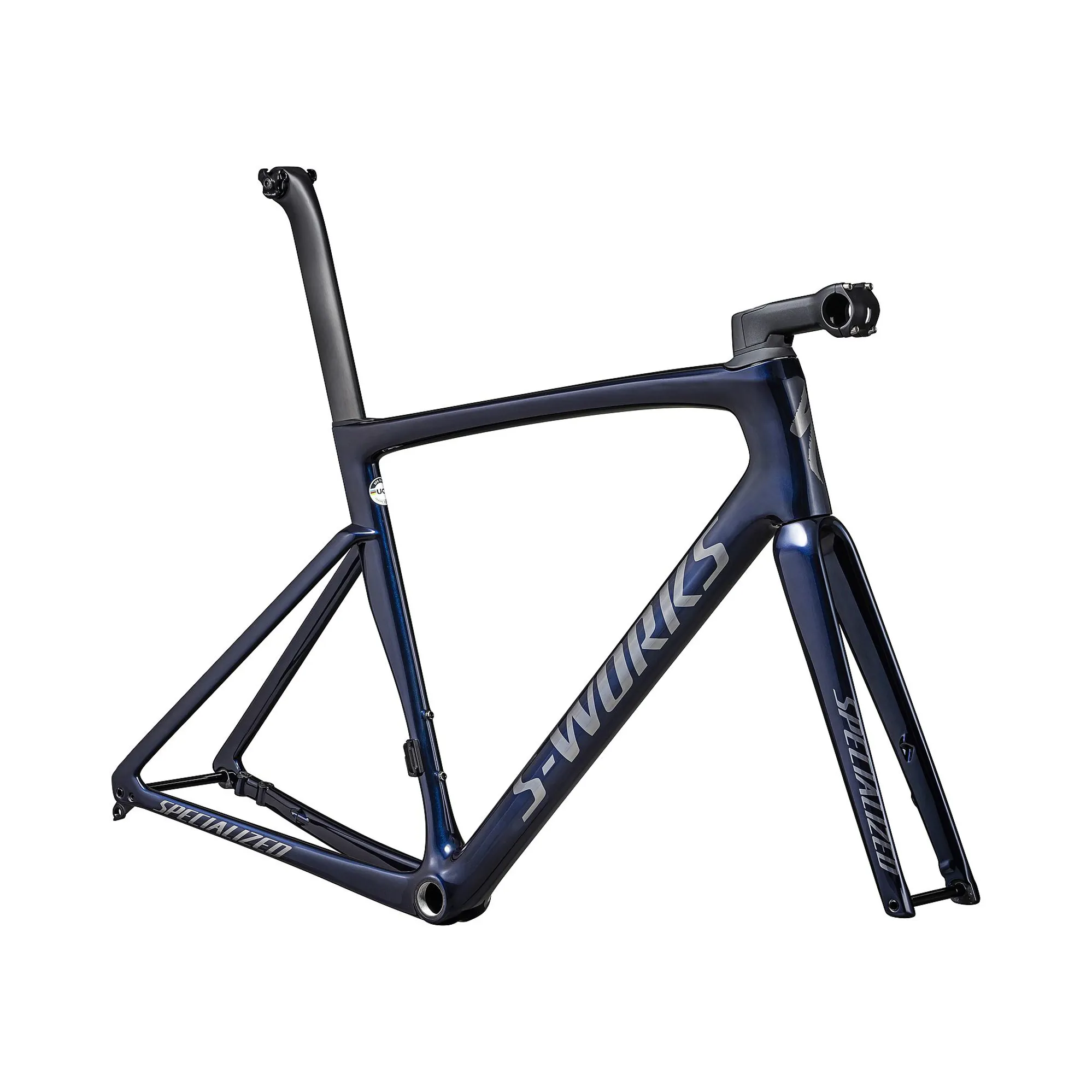 2023 S-Works Tarmac SL7 Road Bike Frameset Gloss Metallic Deep Marine