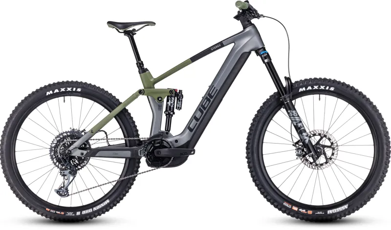 2024 Cube Stereo Hybrid 160 HPC TM 750 27.5 E Mountain Bike