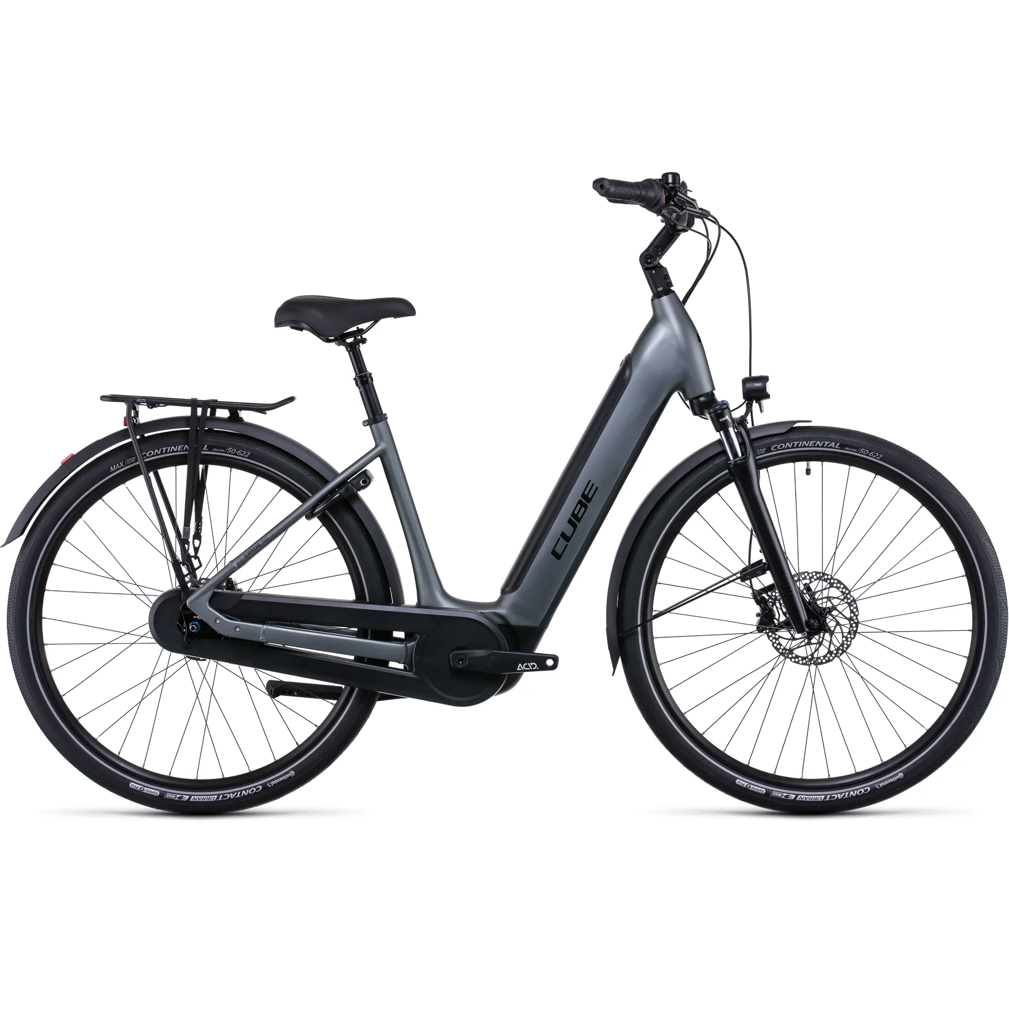 Vélo de ville femme puissant batterie Cube Supreme Hybrid