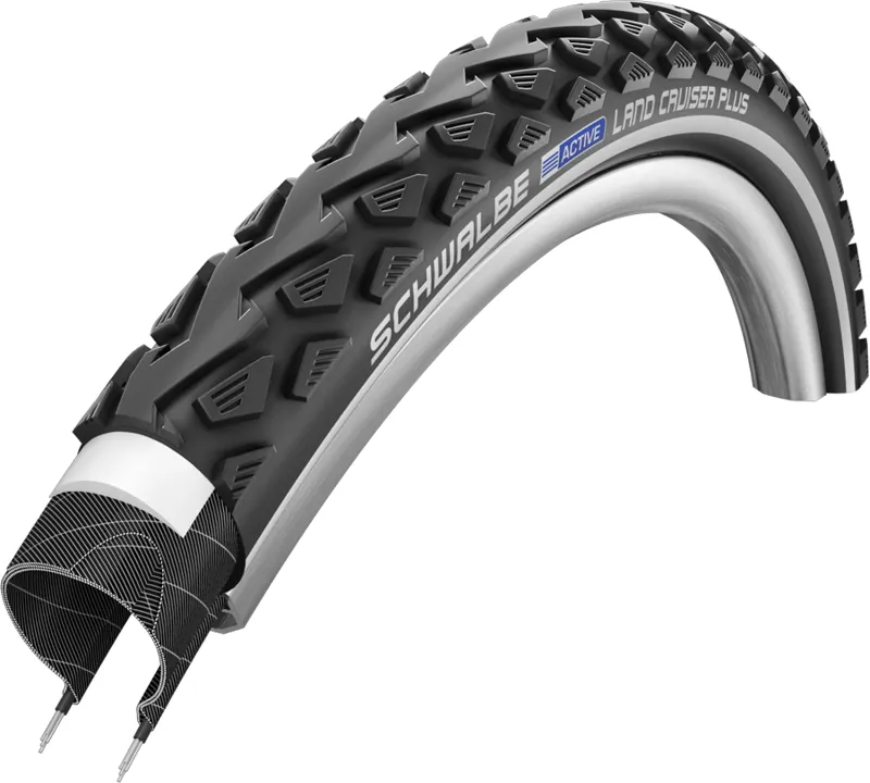 Schwalbe Land Cruiser Plus Active Line PunctureGuard Wired 27.5/650B x 2.00 Tyre