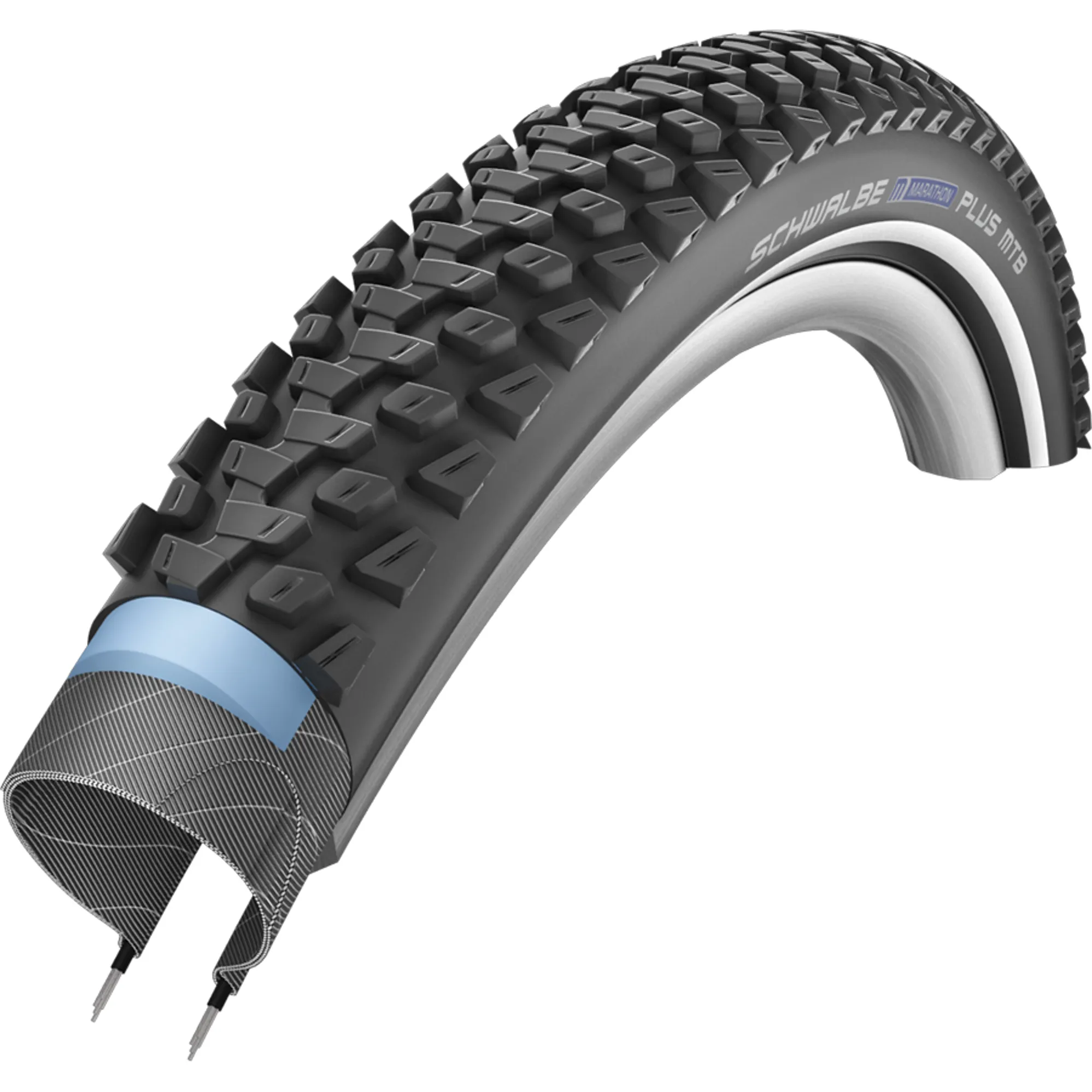 Schwalbe Marathon Plus MTB SmartGuard 29 inch Tyre Black/Reflex
