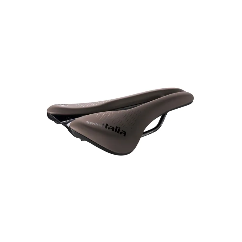 Selle Italia Novus Boost Evo TM Superflow Gravel Bike Saddle - Mud Brown L3-1