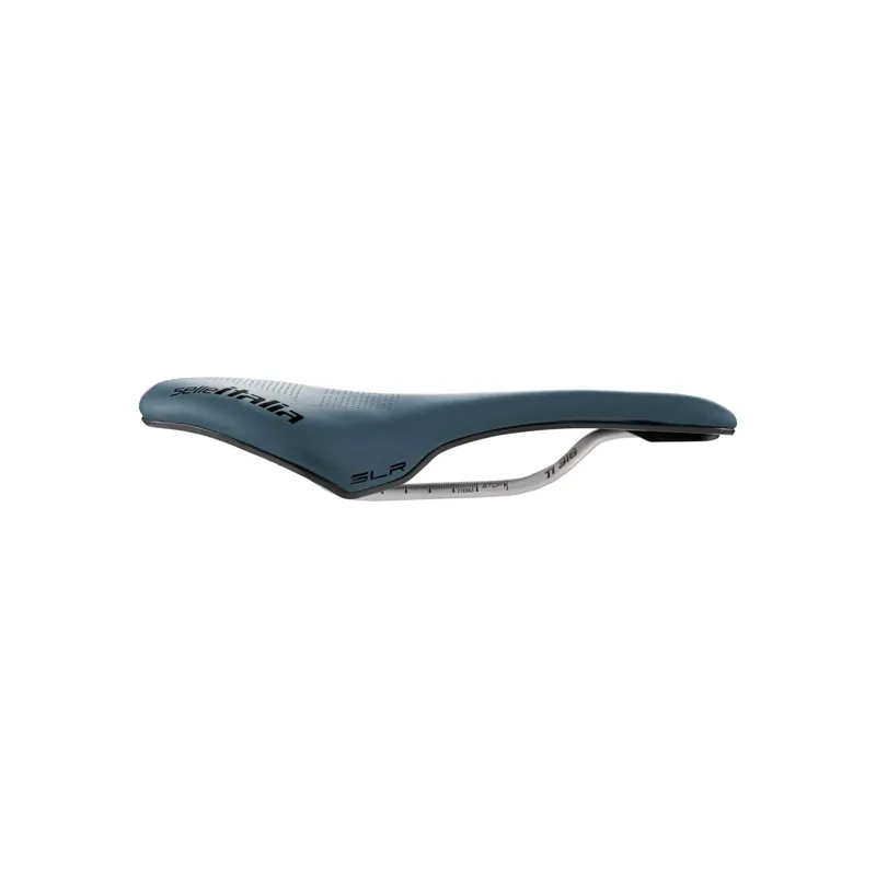Selle Italia SLR Boost Gravel Ti 316 Superflow Saddle - Blue Granite-1