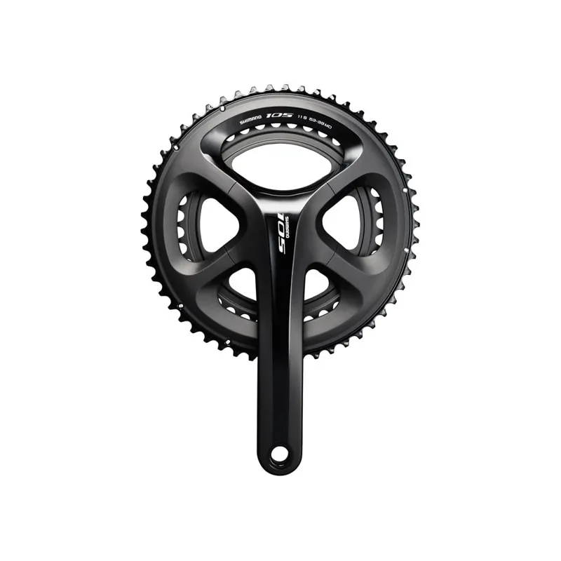 Shop Soiled: Shimano 105 5800 Chainset 52-36T 172.5mm - Black