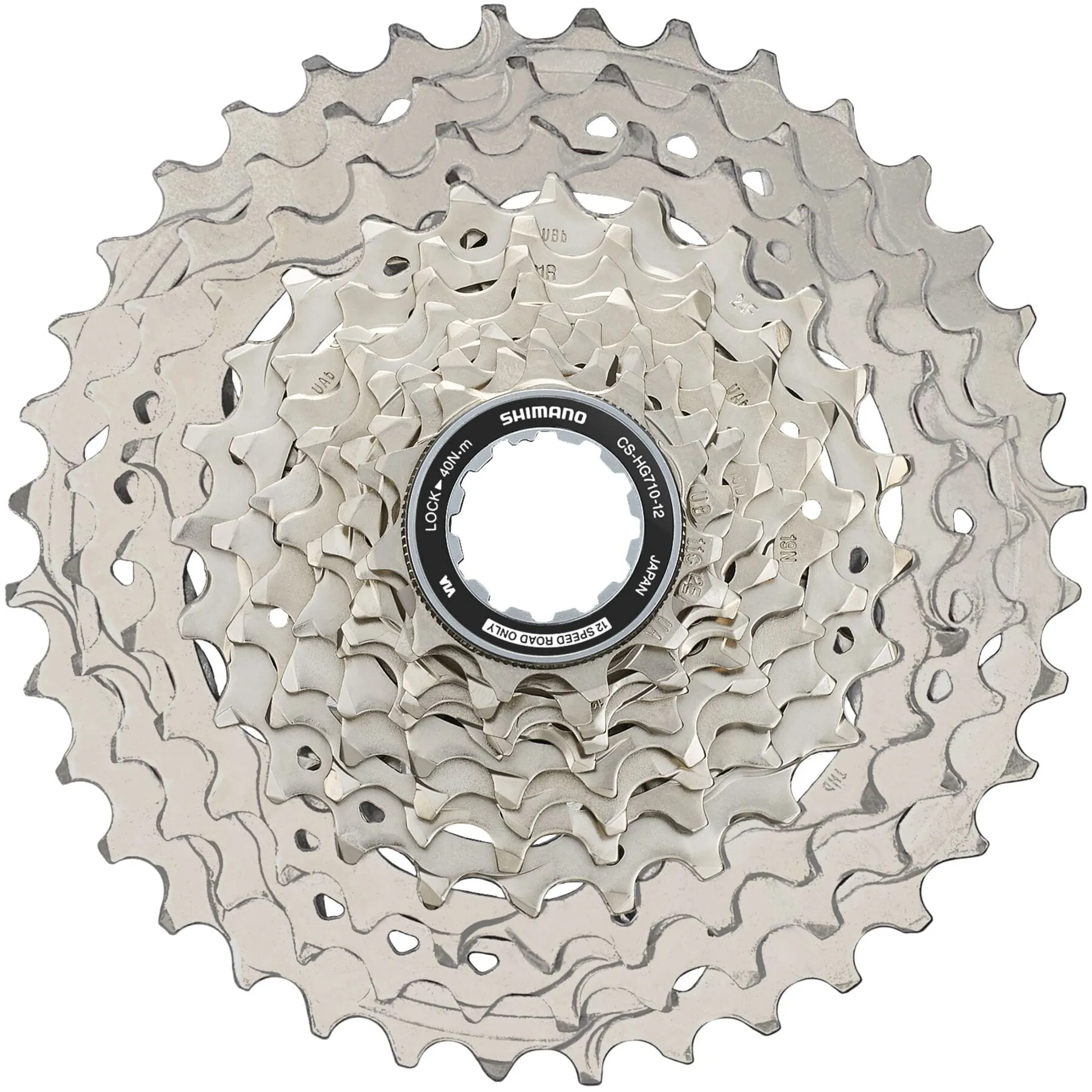 Shimano 105 CS-HG710 12-Speed Cassette 11-36T Silver