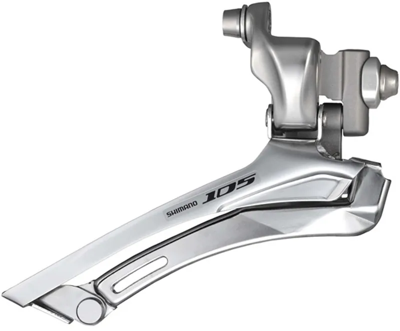 Shimano 105 FD 5703 Triple Front Derailleur 10 Speed Braze On Silver