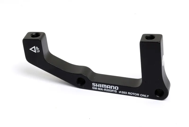 Shimano Adapter for all Post Type Calliper SM-MAR203PS Rear 203mm Int Frame - Black