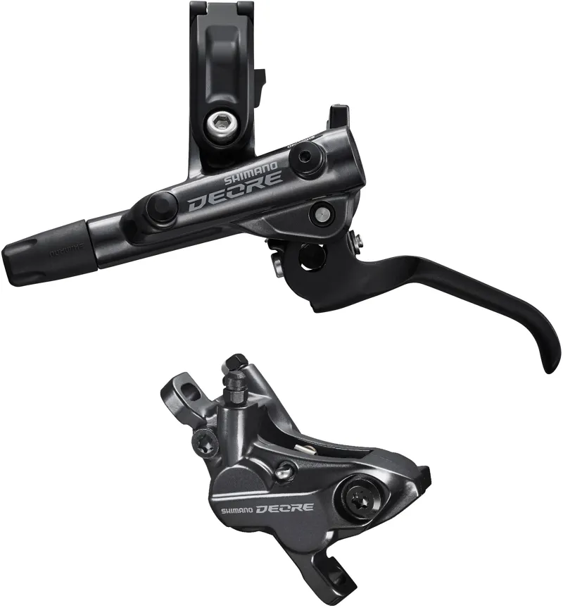 Shimano BR-M6120/BL-M6100 Deore Bled Brake Lever/Post Mount 4 Pot Calliper