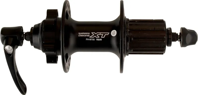 Shimano Deore XT FH M756 Disc 6 Bolt Freehub 32 Hole Black
