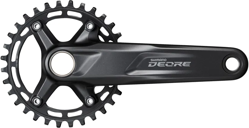 Shimano FC-M5100 Deore Chainset 10/11-Speed 52mm Chainline - Black