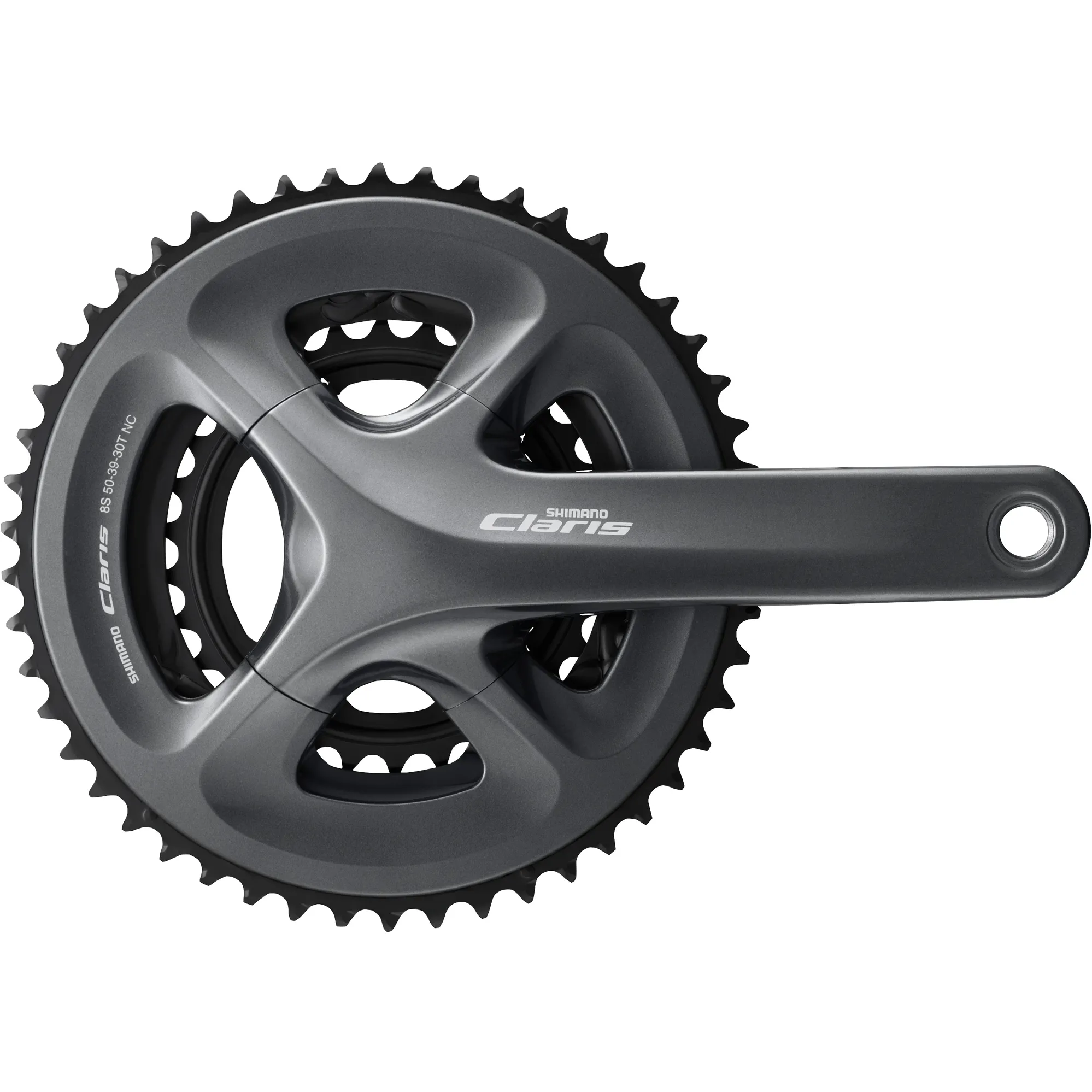 Shimano Claris FC-R2030 Triple Chainset 8-Speed 50/39/30T