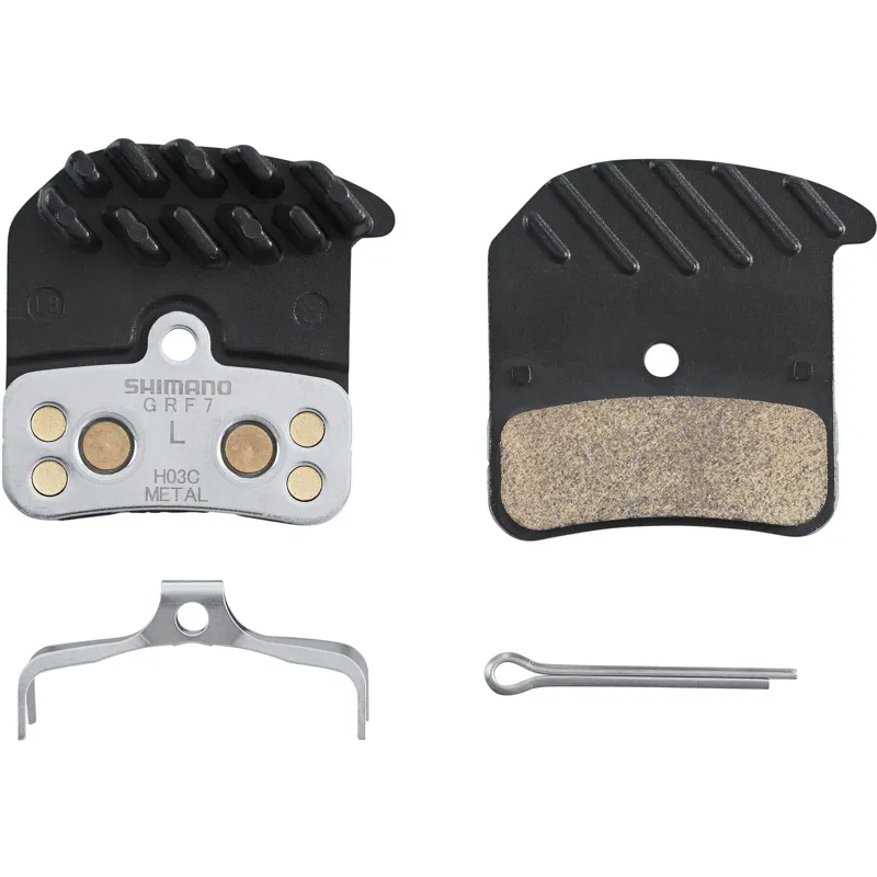 Shimano H03C Brake Disc Pads and Spring Alloy/Stainless Back