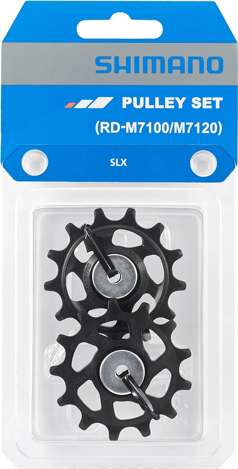 Shimano SLX RD-M7100 Tension and Guide Pulley Set - Black/Silver