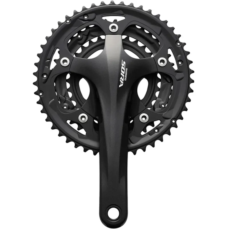 Shimano Sora 3503 Chainset 50/39/30T Triple 170mm - Black