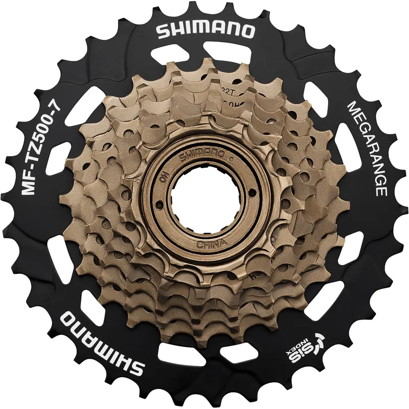 Shimano Tourney MF-TZ500 7-Speed Multiple Freewheel 14-34T - Black