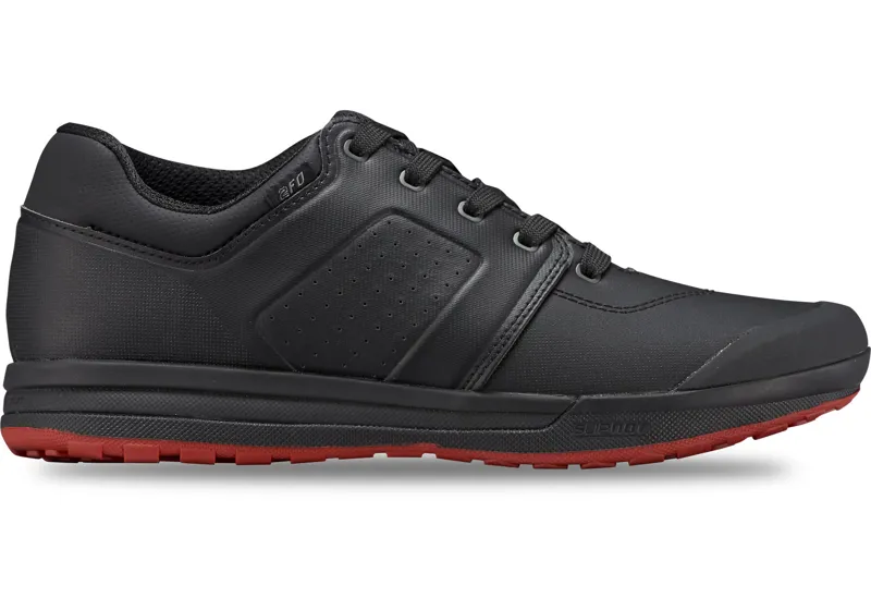 Specialized 2FO DH Clip Mountain Bike Shoes - Black/Redwood