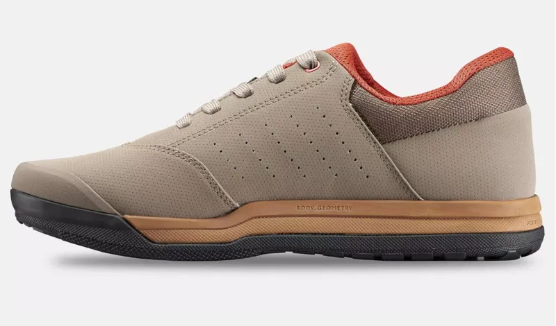 Specialized 2FO Roost Clip Mountain Bike Shoes - Taupe/Redwood-1