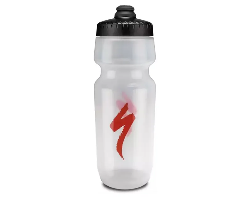 Specialized Big Mouth 24oz Water Bottle - Translucent S Logo