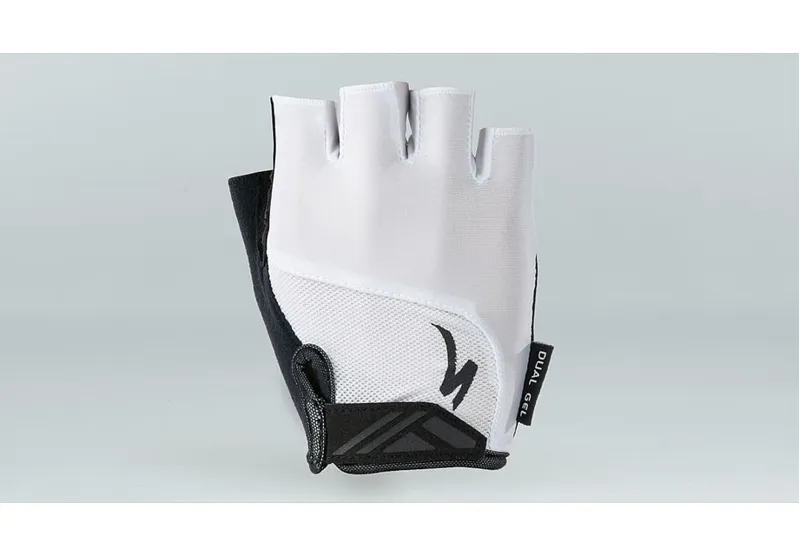 Specialized Body Geometry Dual Gel Mens Gloves White