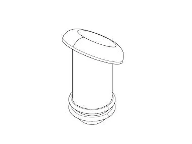 Specialized S196500008 ICR Entry Port Solid Rubber Plug Angled Top 4.35mm - 2pcs