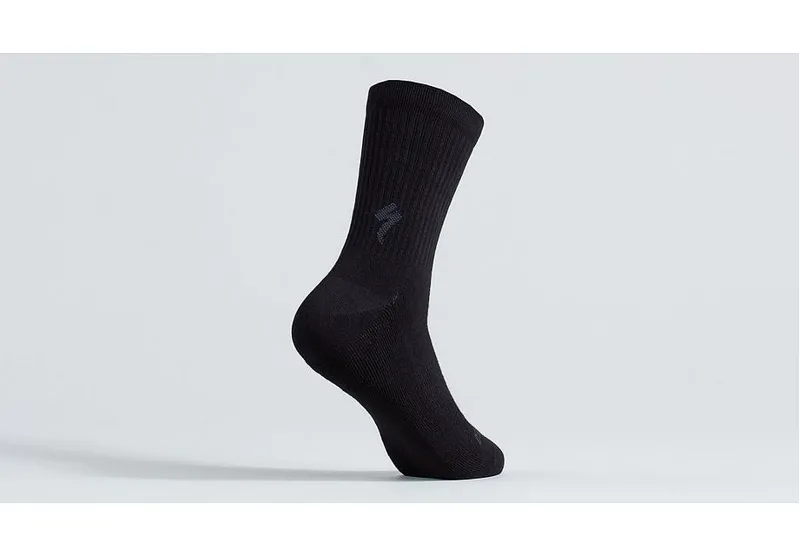 Specialized Cotton Tall Cycling Socks - Black