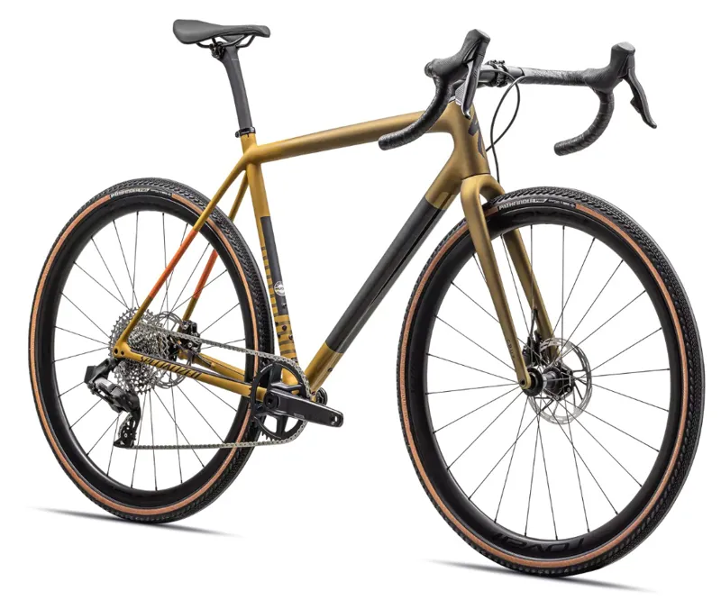 2024 Specialized Crux Expert Cyclocross Bike - Satin Harvest Gold-4