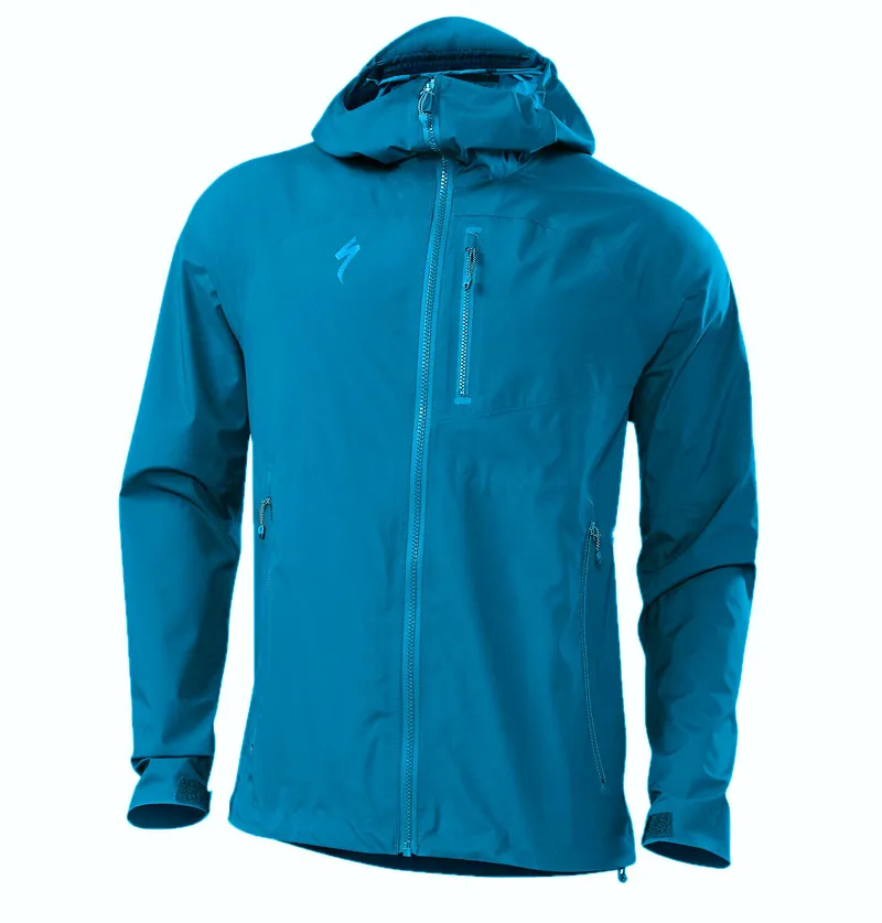 Specialized Deflect H2O Mens Mountain Cycling Jacket Marine Blue Medium