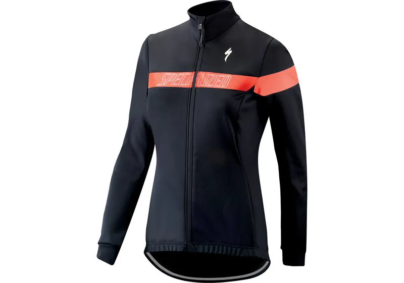 Specialized Element RBX Sport Womens Jacket - Black/Acid Lava - Size Small